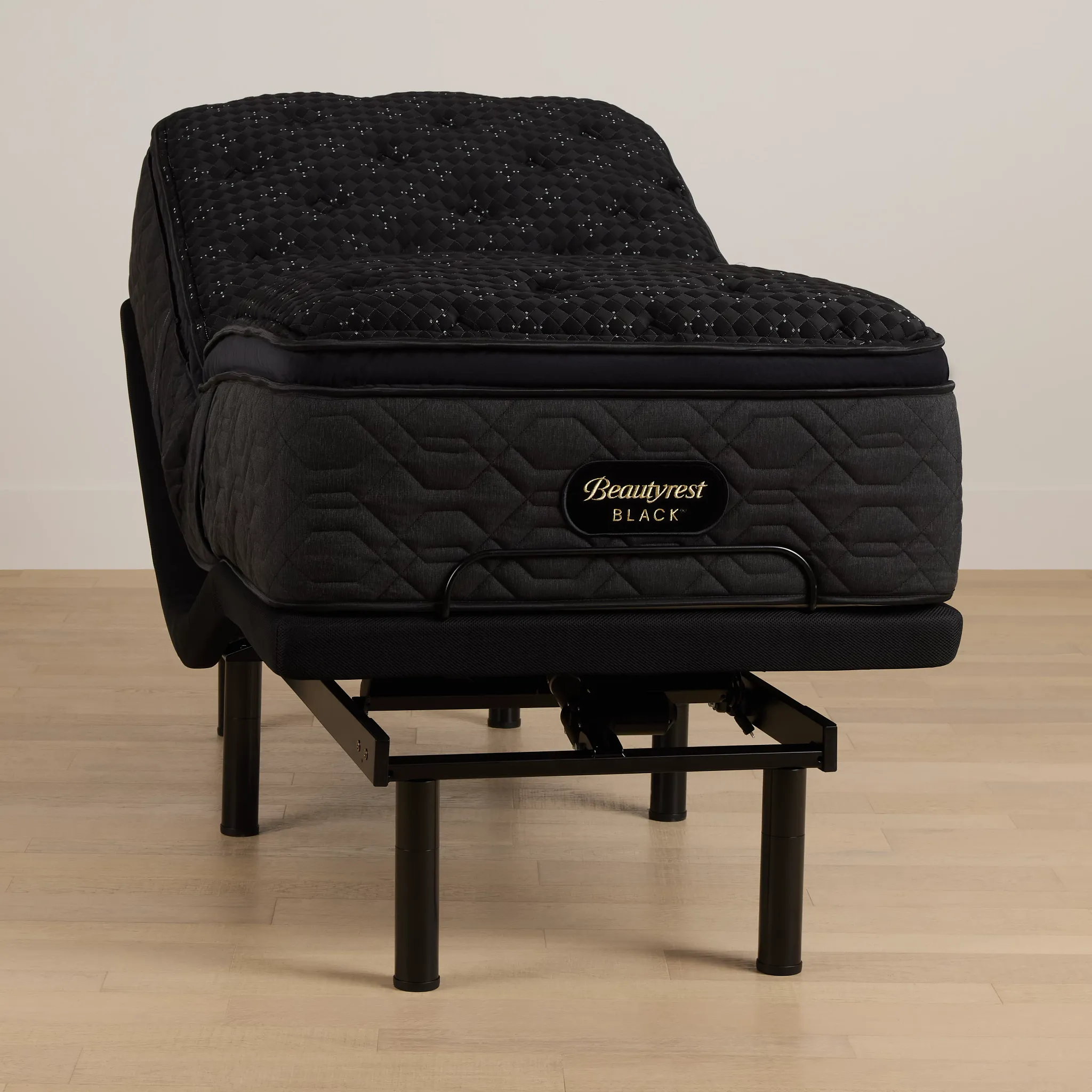 Beautyrest Black Series Three Medium Plus Adjustable Mattress Set