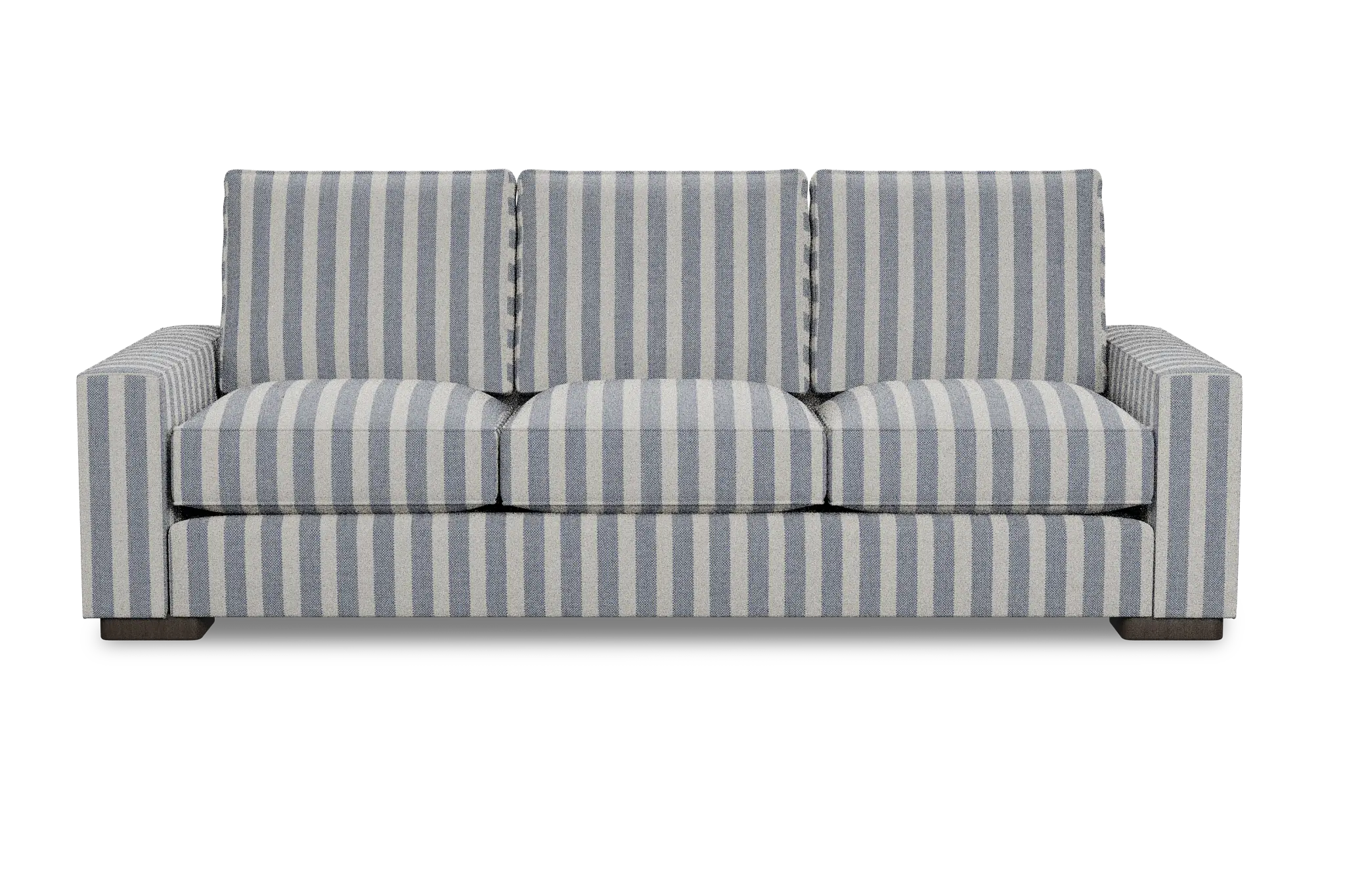 Edgewater Sea Lane Dark Blue 96" Sofa W/ 3 Cushions Edgewater Sea Lane Dark Blue 96" Sofa W/ 3 Cushions