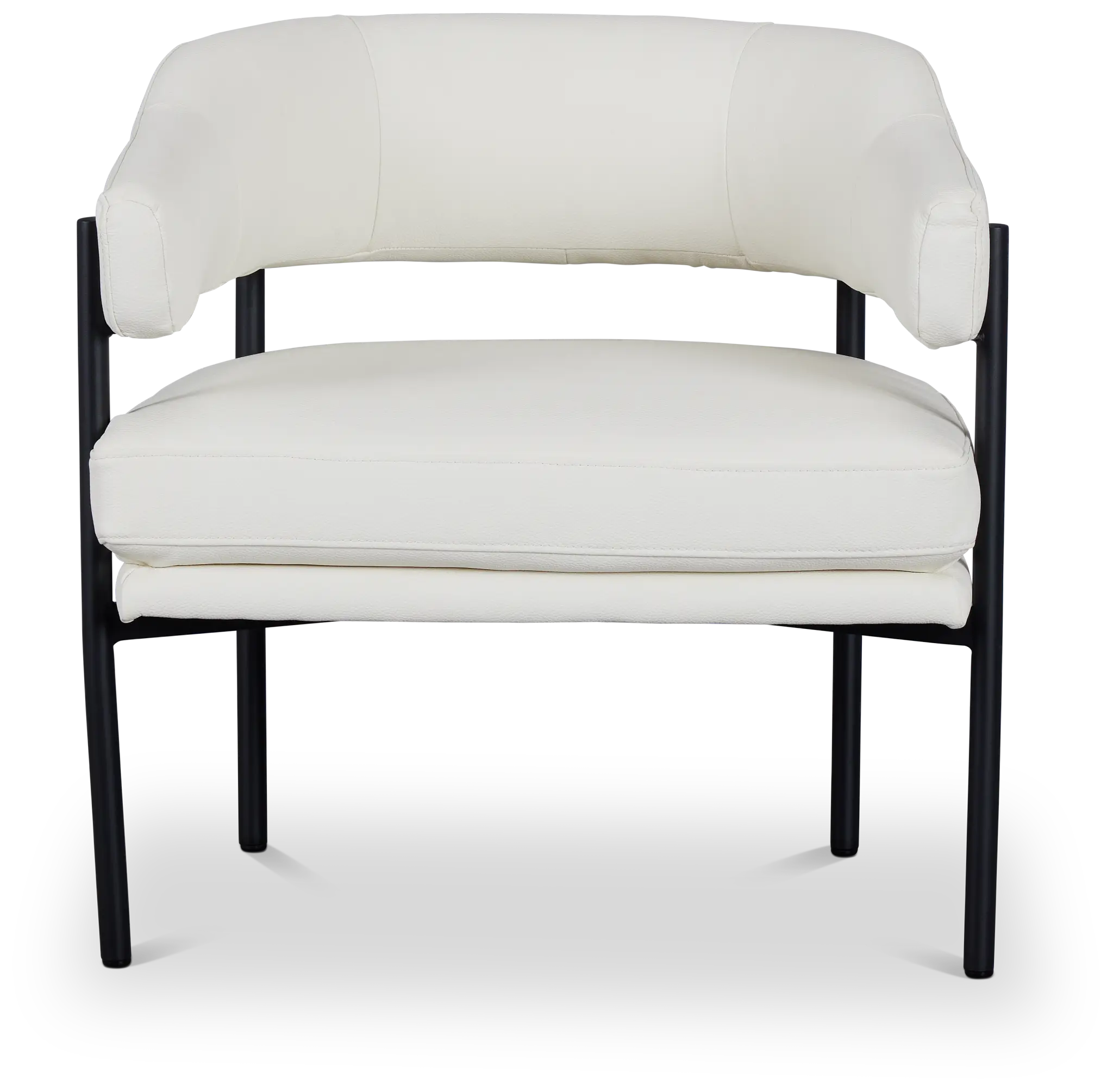 Sebby White Micro Accent Chair Sebby White Micro Accent Chair