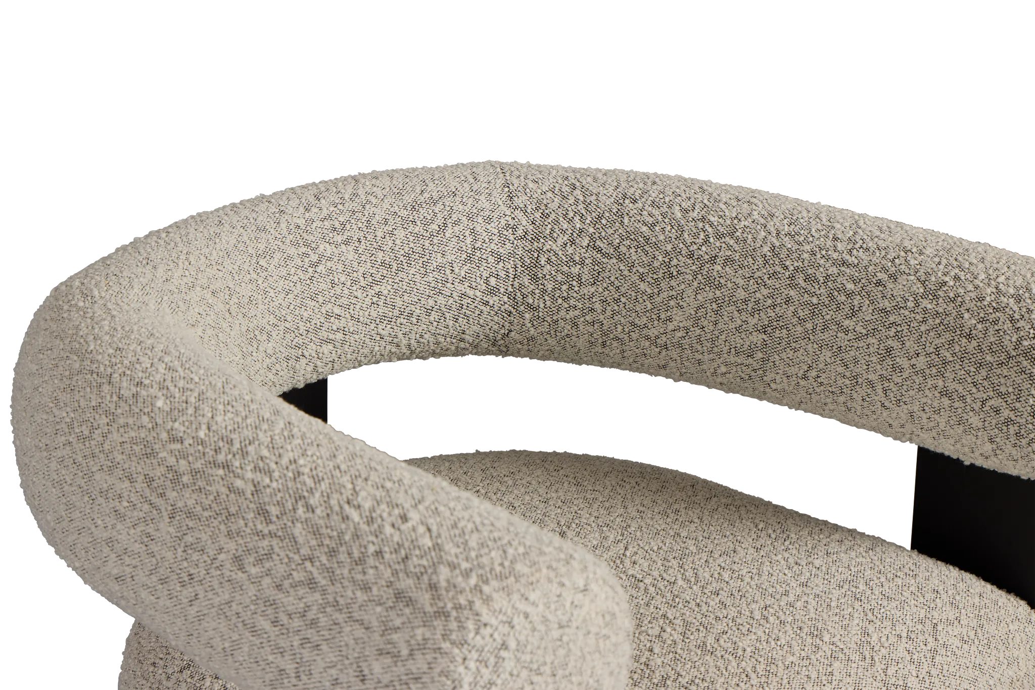 Annette Gray Fabric Accent Chair