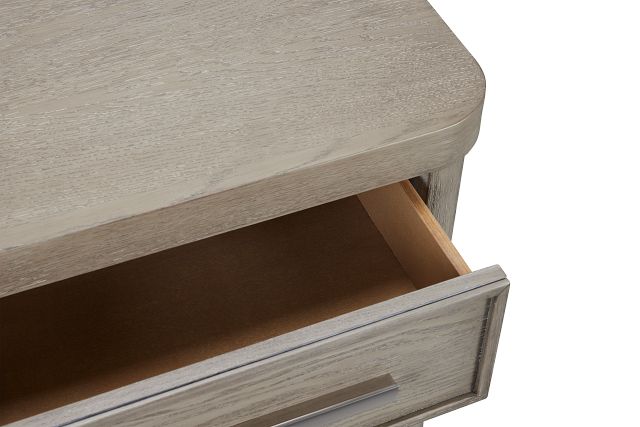 Soho Light Tone Drawer Nightstand