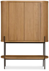 Gables Light Tone Bar Cabinet