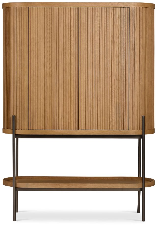 Gables Light Tone Bar Cabinet