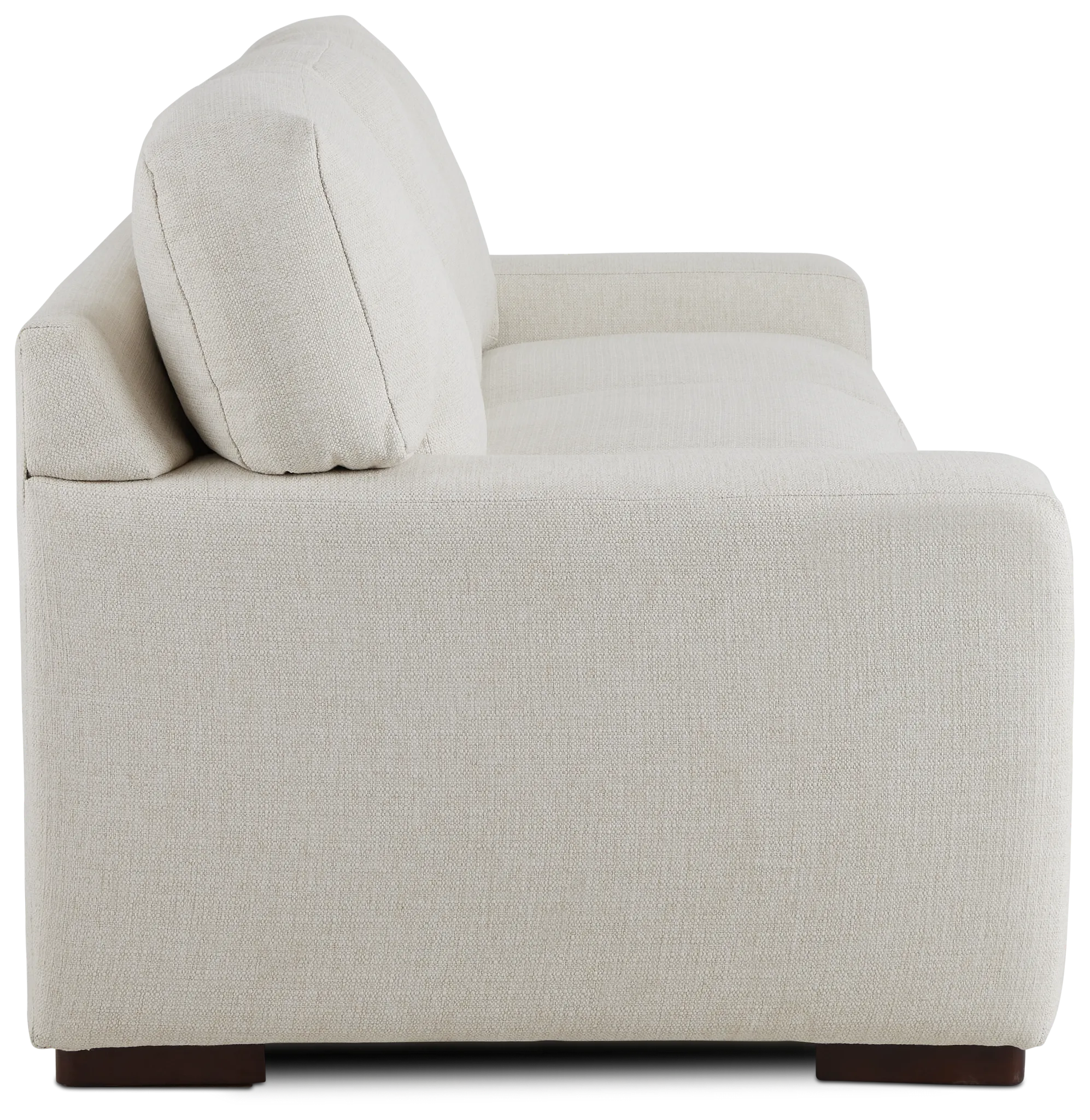 Veronica 104" White Down Sofa