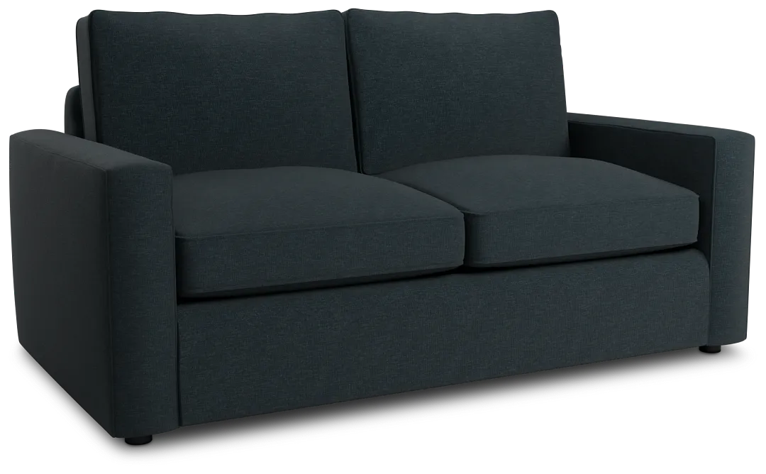 Siesta Elevation Dark Blue Fabric Innerspring Sleeper