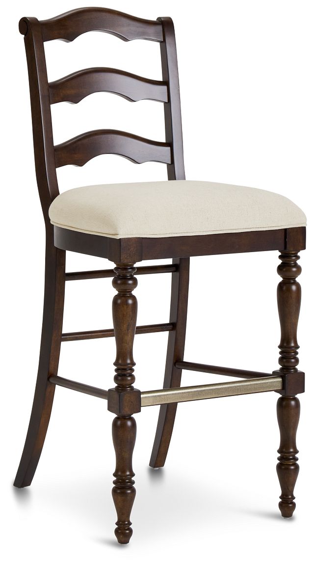 Savannah Dark Tone 30" Upholstered Barstool