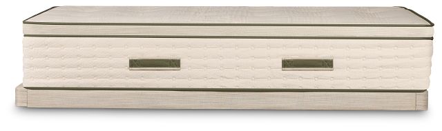 Avocado Green Cushion Firm Low-profile Mattress Set