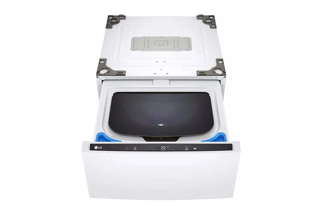Lg 300 Series White 27" Pedestal Washer