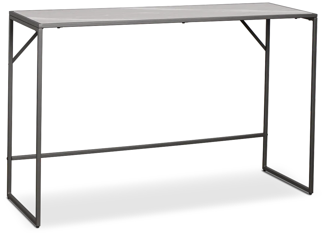 Joliet Gray Rect Sofa Table