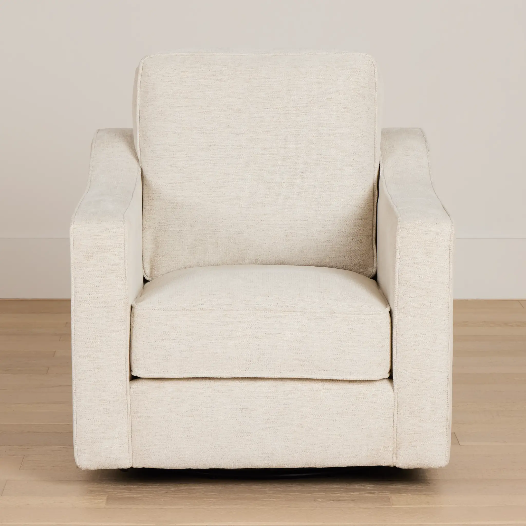 Maisie Light Beige Fabric Swivel Chair Maisie Light Beige Fabric Swivel Chair