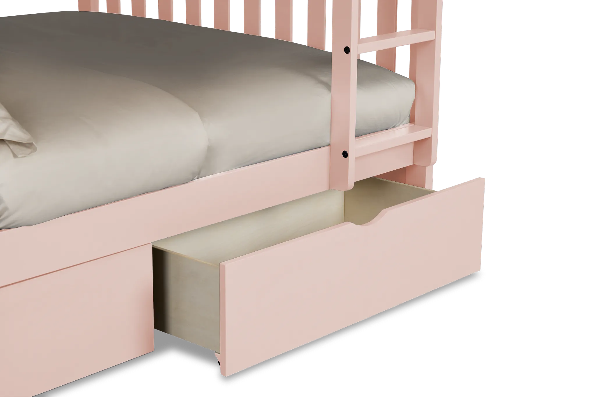 Charleston Pink Storage Bunk Bed