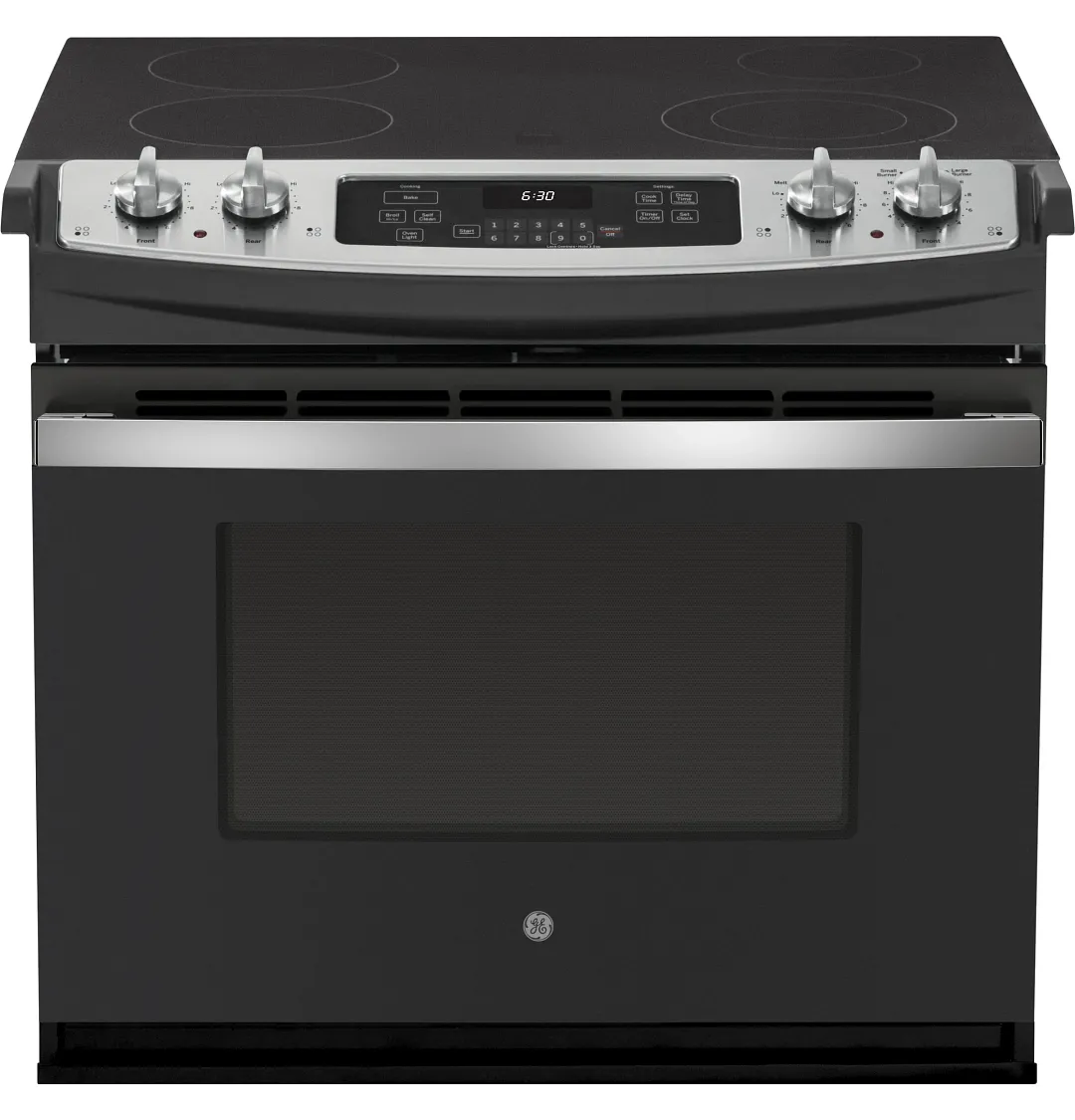 Ge 630 Series Stainless Steel 30" Electric Range