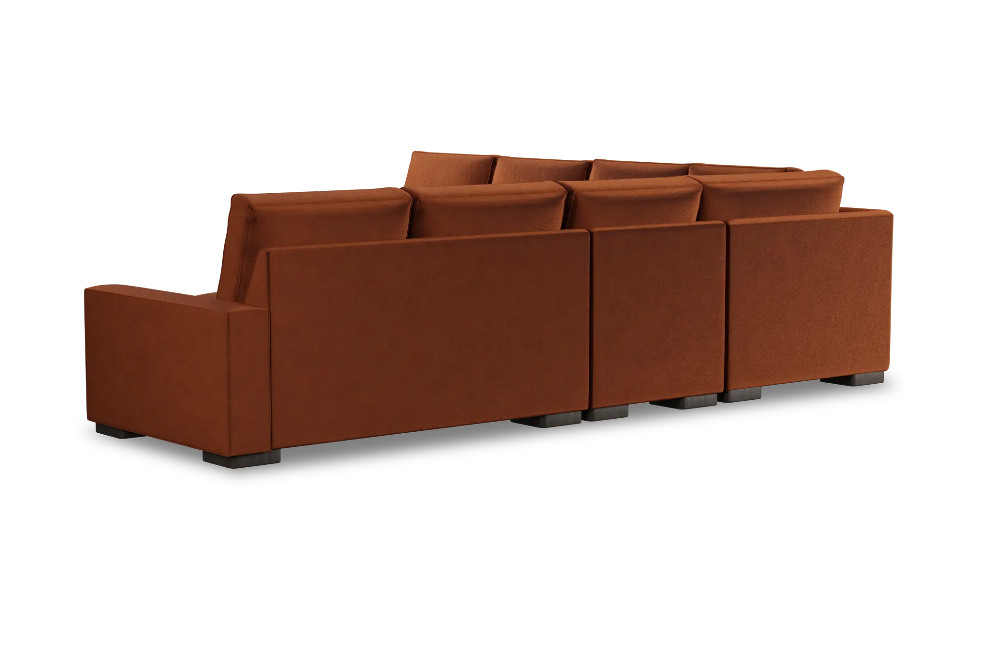 Edgewater Joya Orange Large Two-arm Sectional Edgewater Joya Orange Large Two-arm Sectional