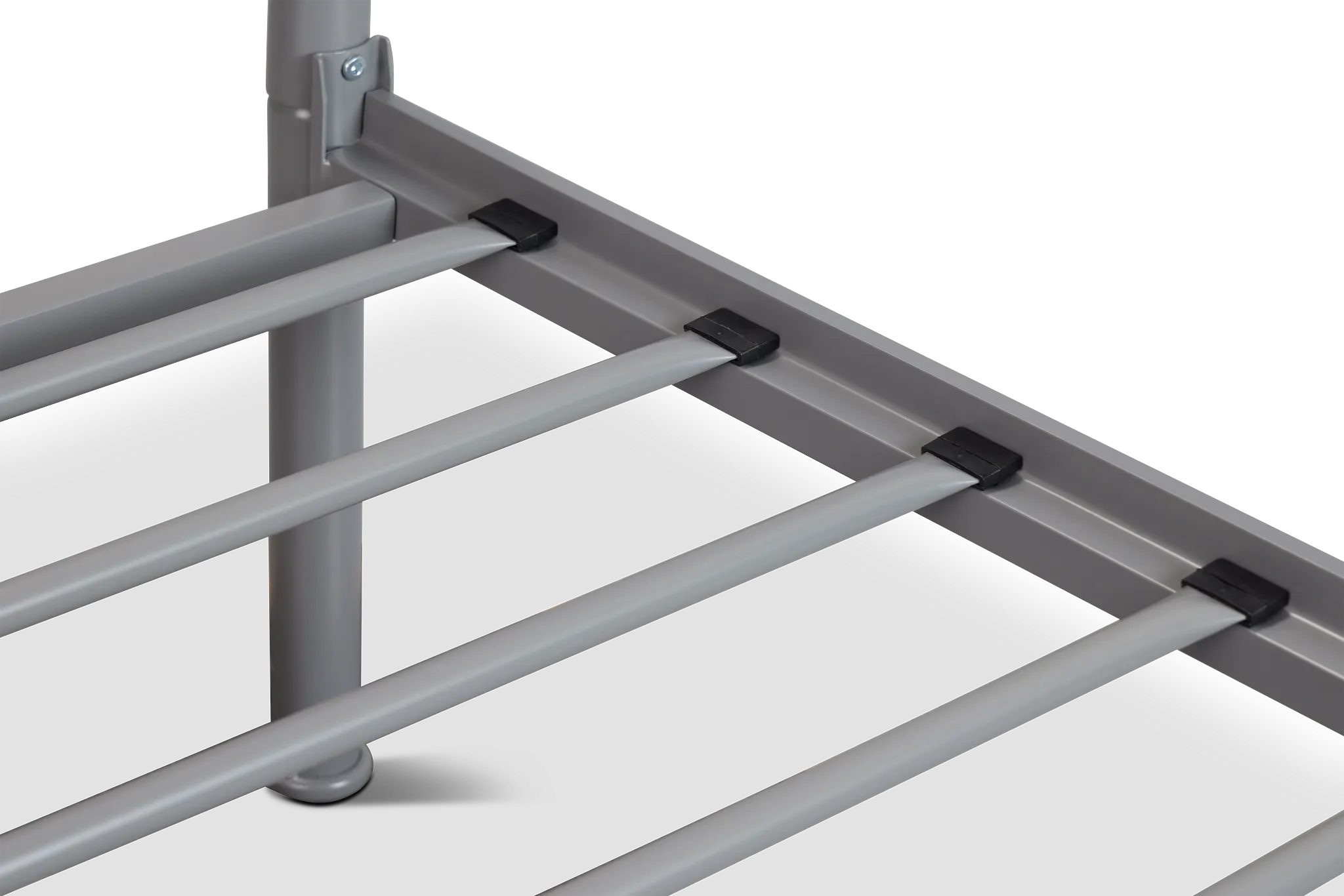 Rory Gray Metal Panel Bed