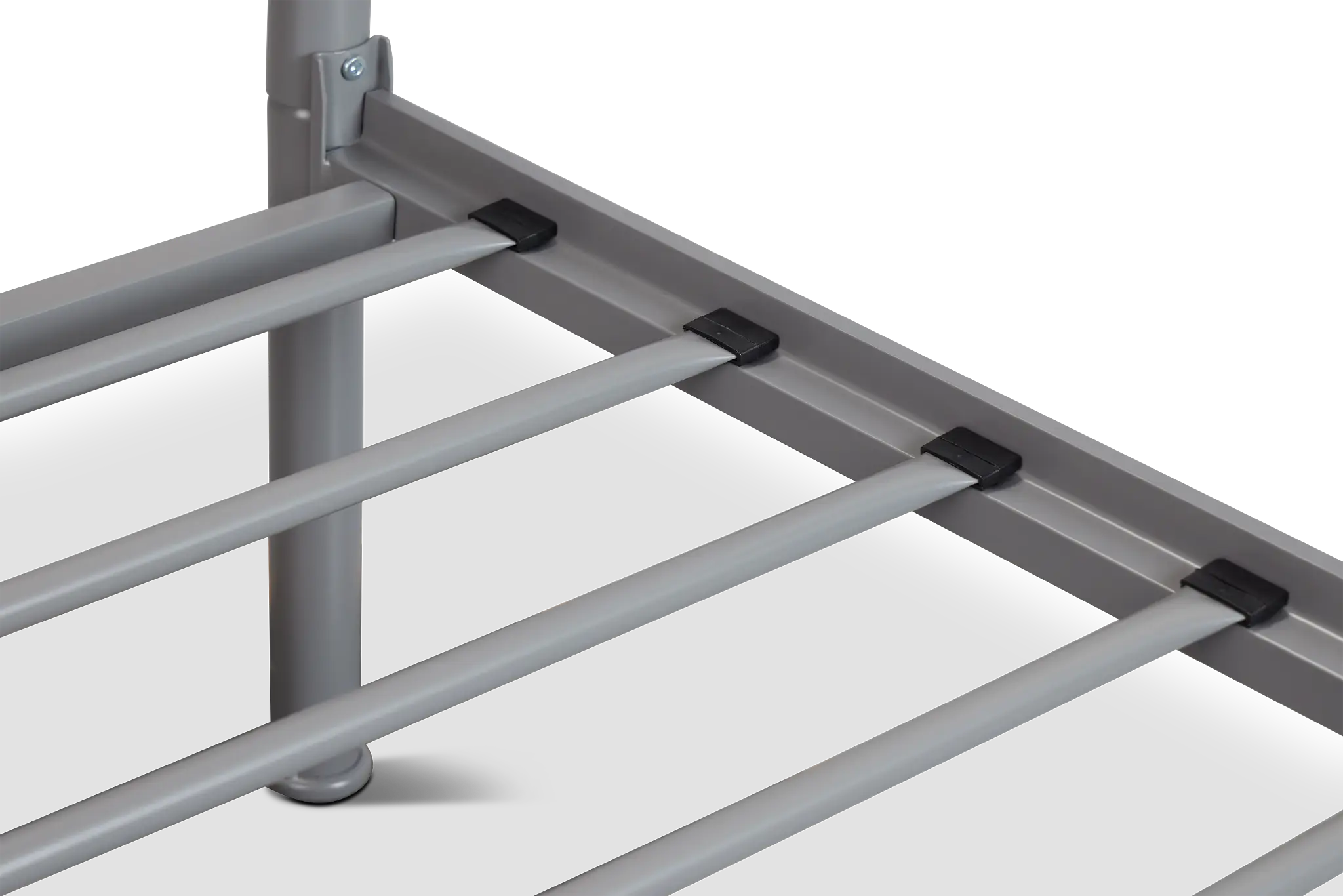 Rory Gray Metal Panel Bed Rory Gray Metal Panel Bed