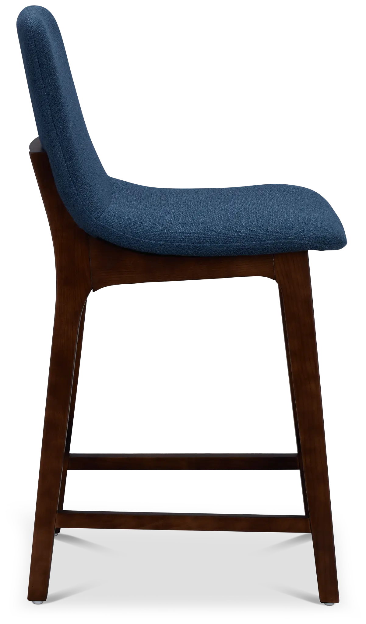 Hamilton Dark Blue Fabric 24" Upholstered Barstool Hamilton Dark Blue Fabric 24" Upholstered Barstool