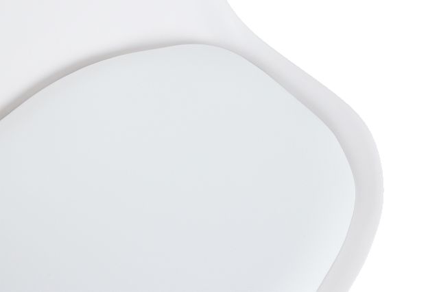 Malta White Side Chair