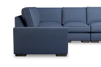 Edgewater Revenue Dark Blue Medium Two-arm Sectional