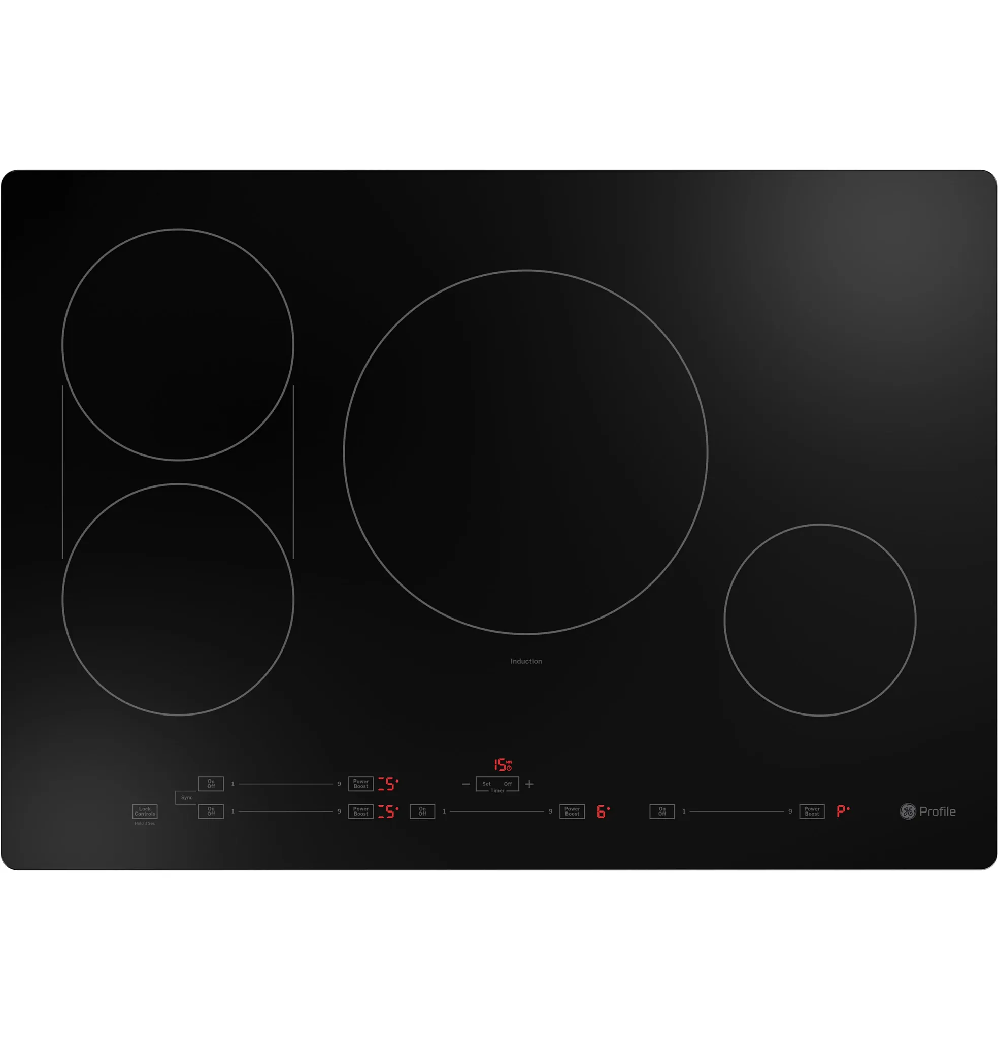 Ge Profile 6030 Series Black 30" Electric Cook Top