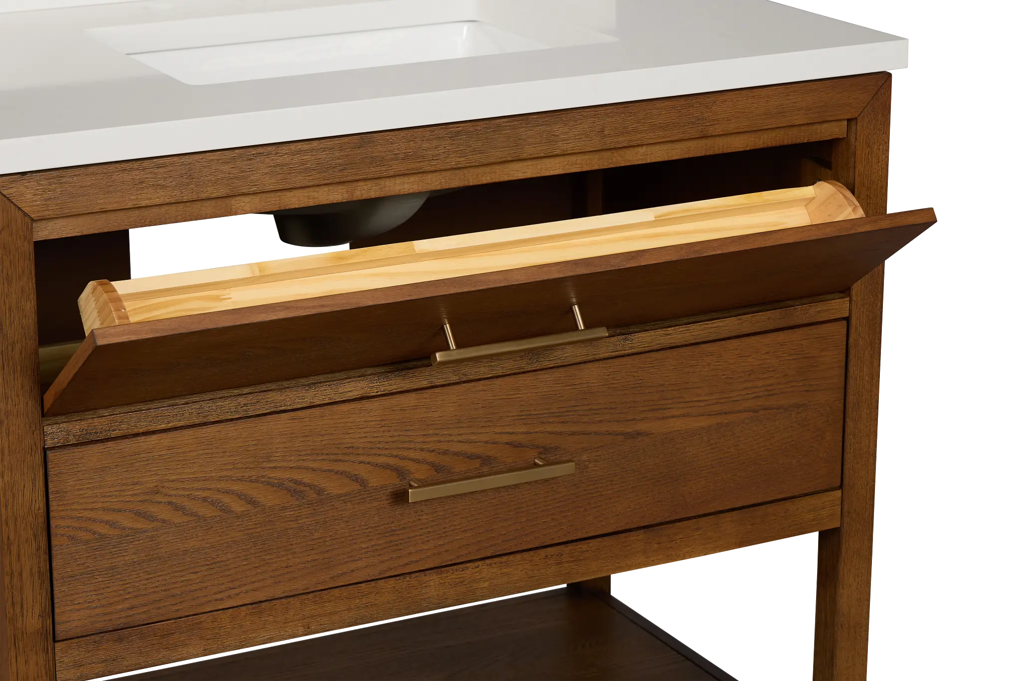 Alden Mid Tone 36" Single Bathroom Vanity Alden Mid Tone 36" Single Bathroom Vanity