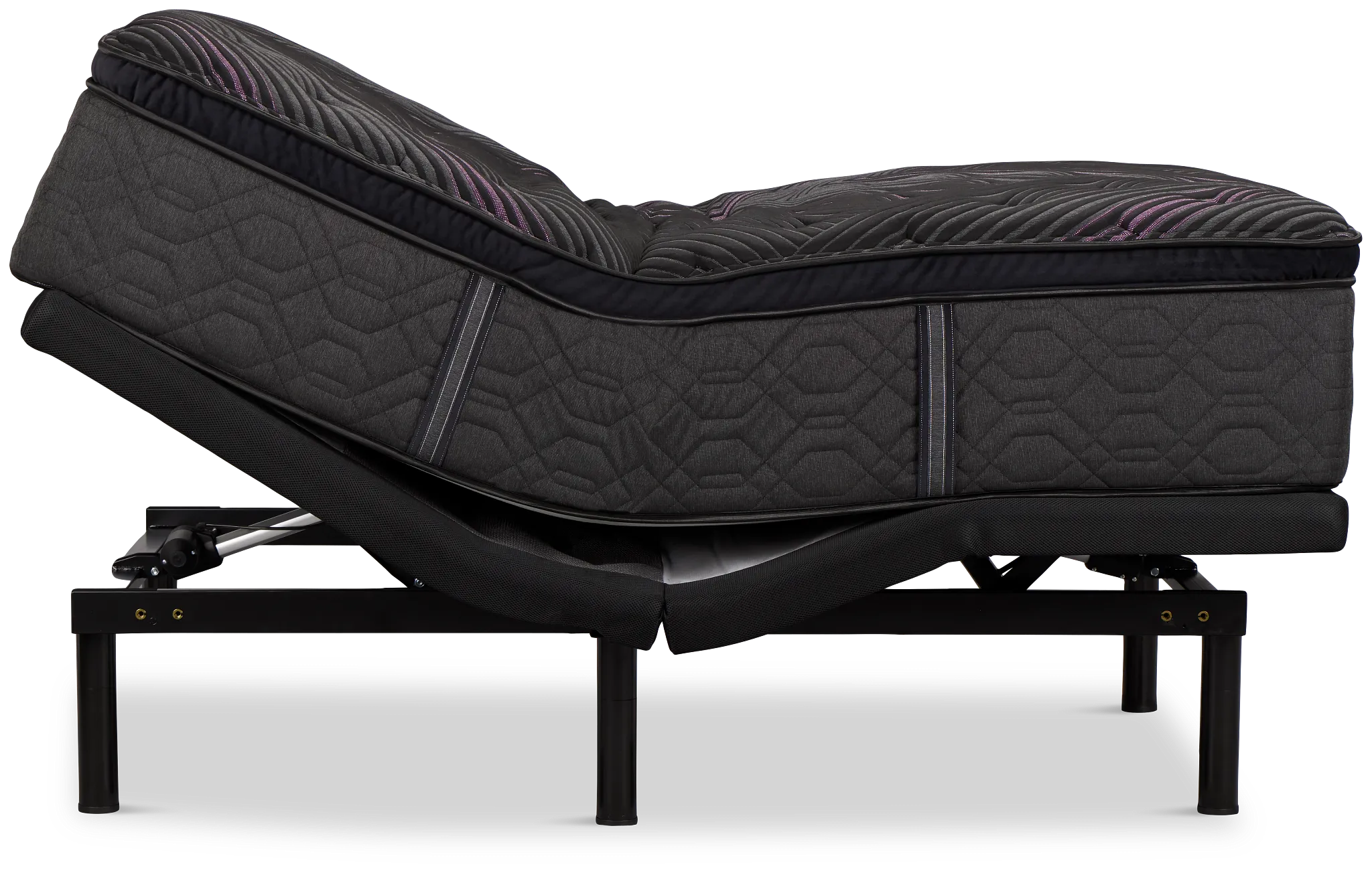 Beautyrest Black Series Two Plush Pillow Top Deluxe Adjustable Mattress Set