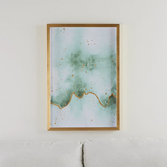 Tesni Green Framed Wall Art