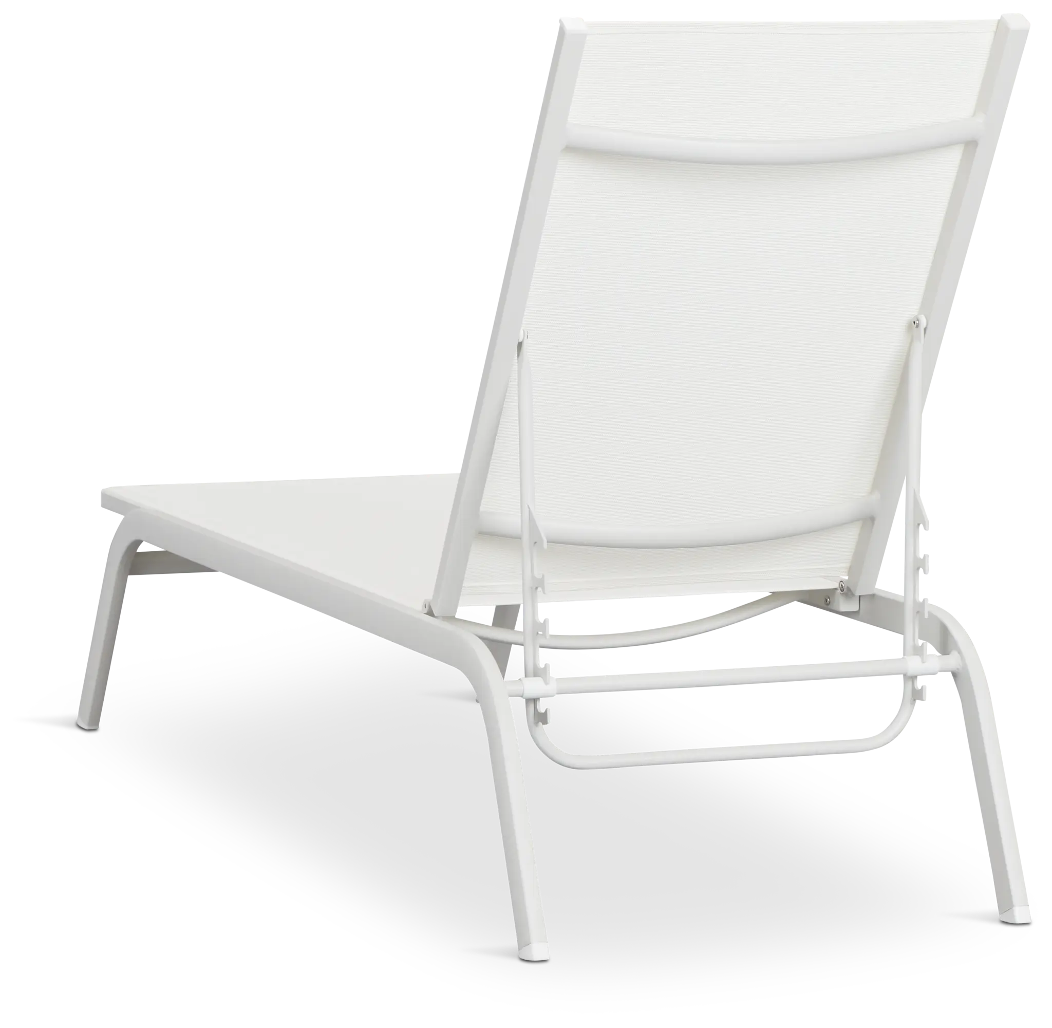 Riviera White Sling Chaise Riviera White Sling Chaise