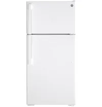 Ge 16 Series White Top Freezer Refrigerator