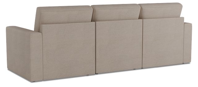 Citymod Beige Fabric 3-piece Modular Sofa