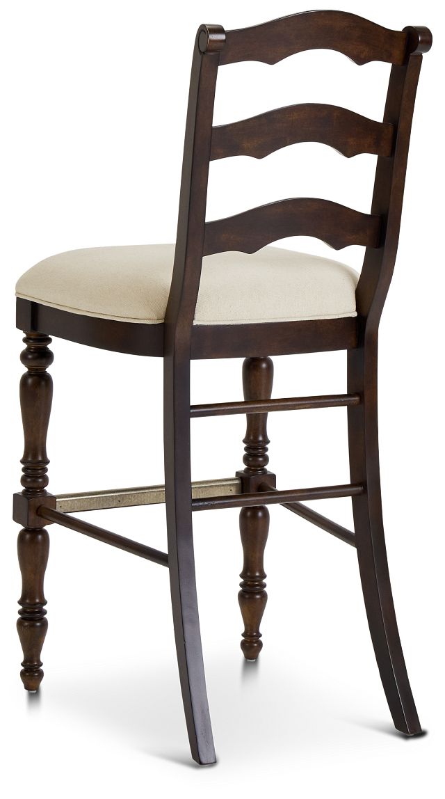 Savannah Dark Tone 30" Upholstered Barstool
