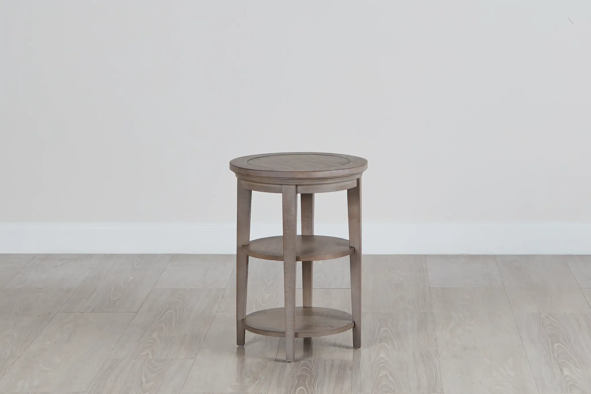 Heron Cove Light Tone Round End Table Heron Cove Light Tone Round End Table