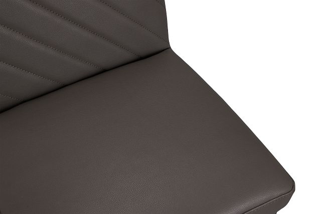 Harlem Dark Gray 24" Upholstered Barstool