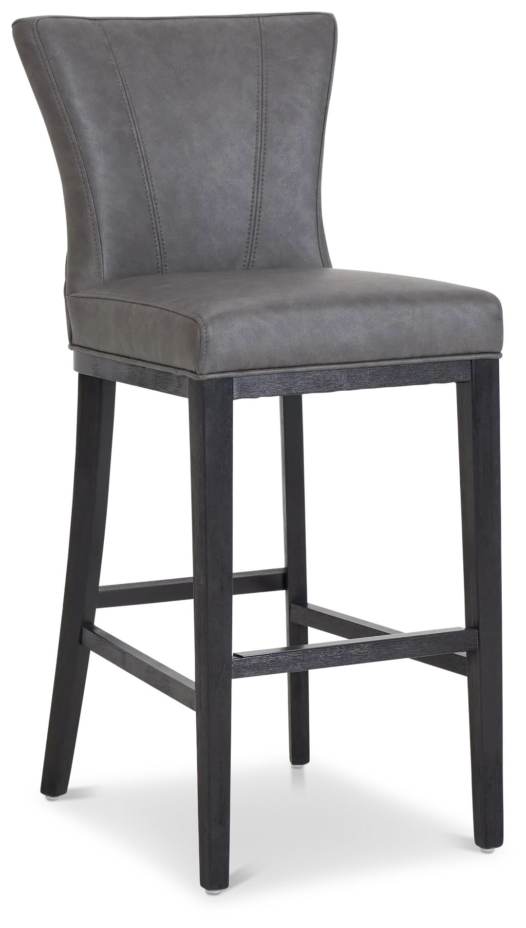 Lori Dark Gray Micro 30" Barstool Lori Dark Gray Micro 30" Barstool