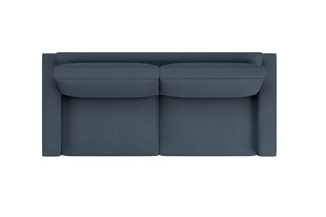 Edgewater Haven Blue 96" Sofa W/ 2 Cushions