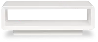 Zayden White Rectangular Coffee Table