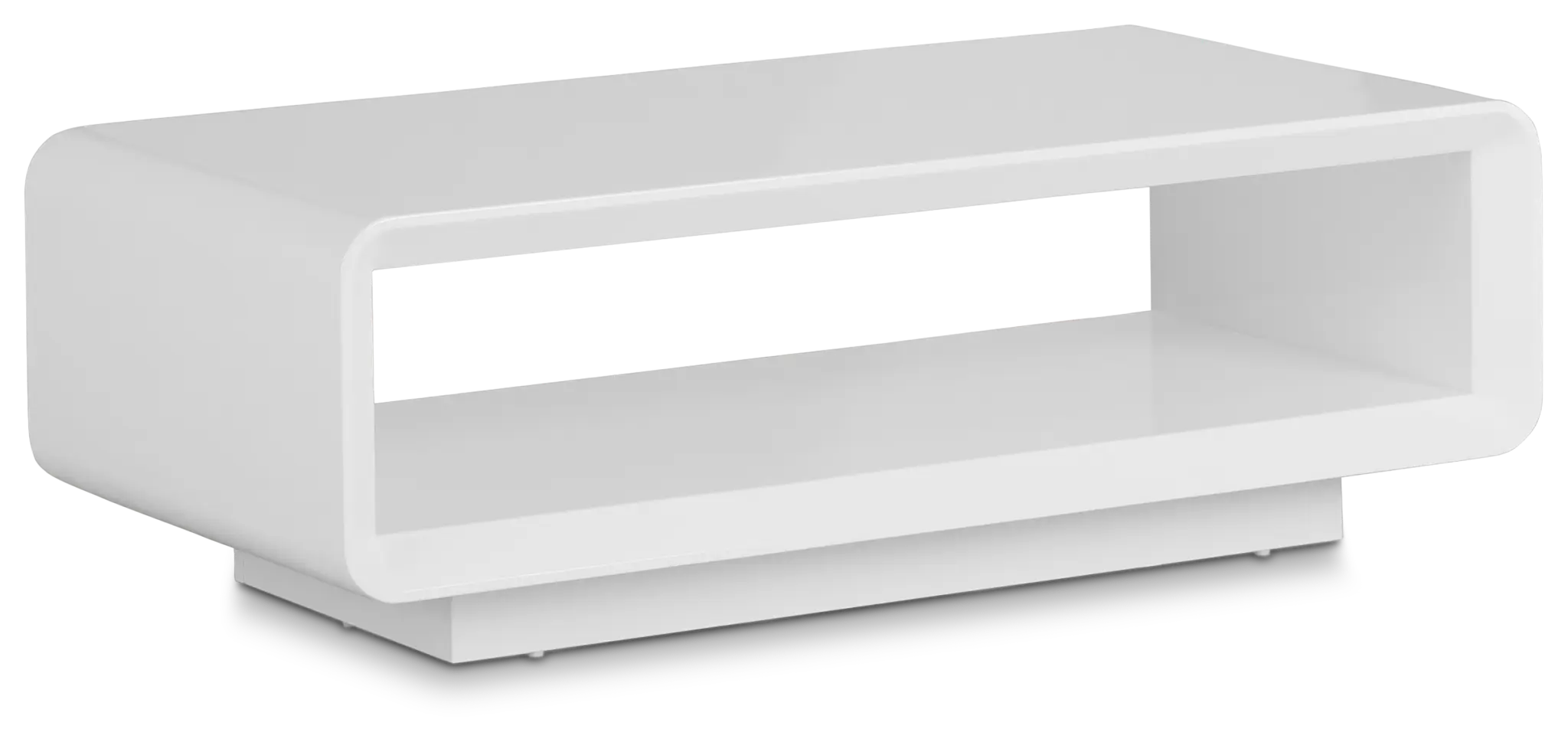 Zayden White Rectangular Coffee Table Zayden White Rectangular Coffee Table