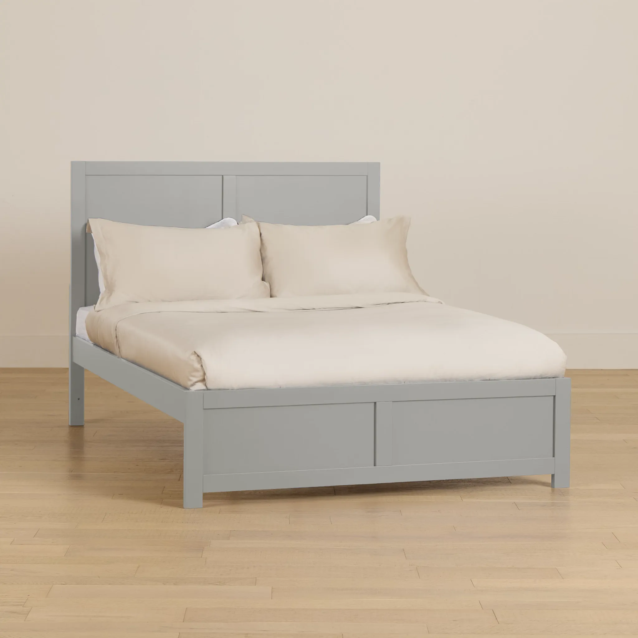 Charleston Gray Panel Bed