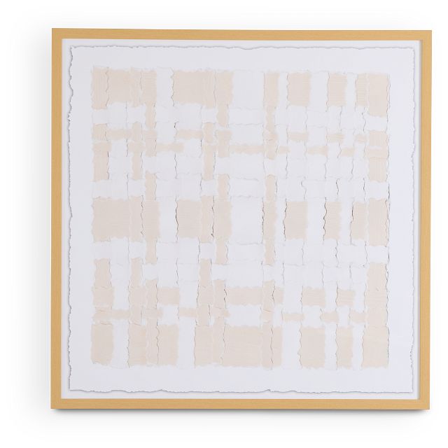 Fio Beige Framed Wall Art
