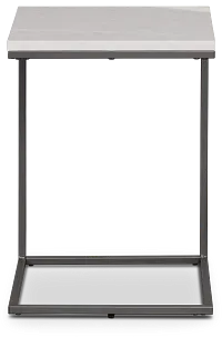 Joliet Gray Square End Table