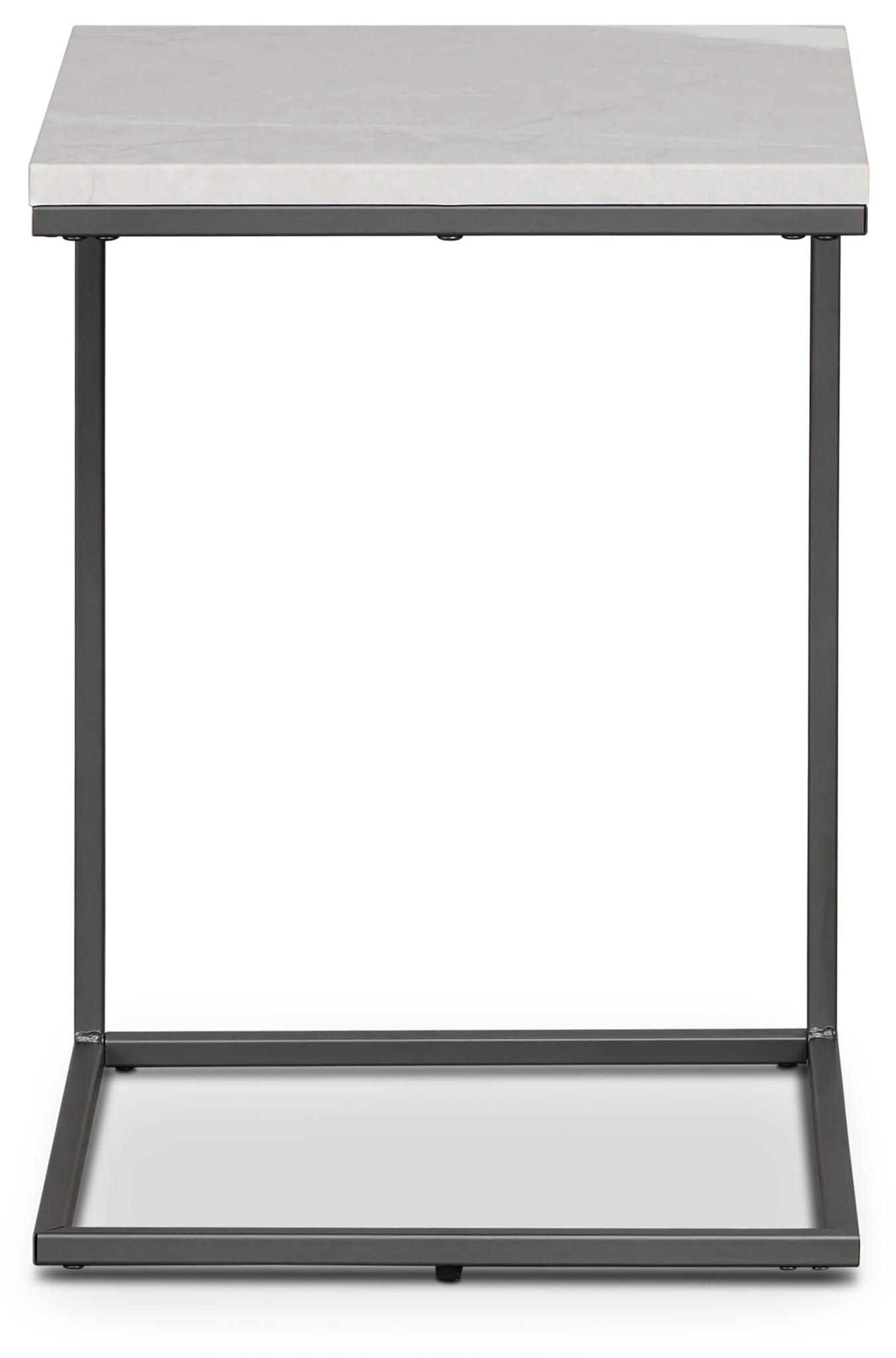 Joliet Gray Square End Table