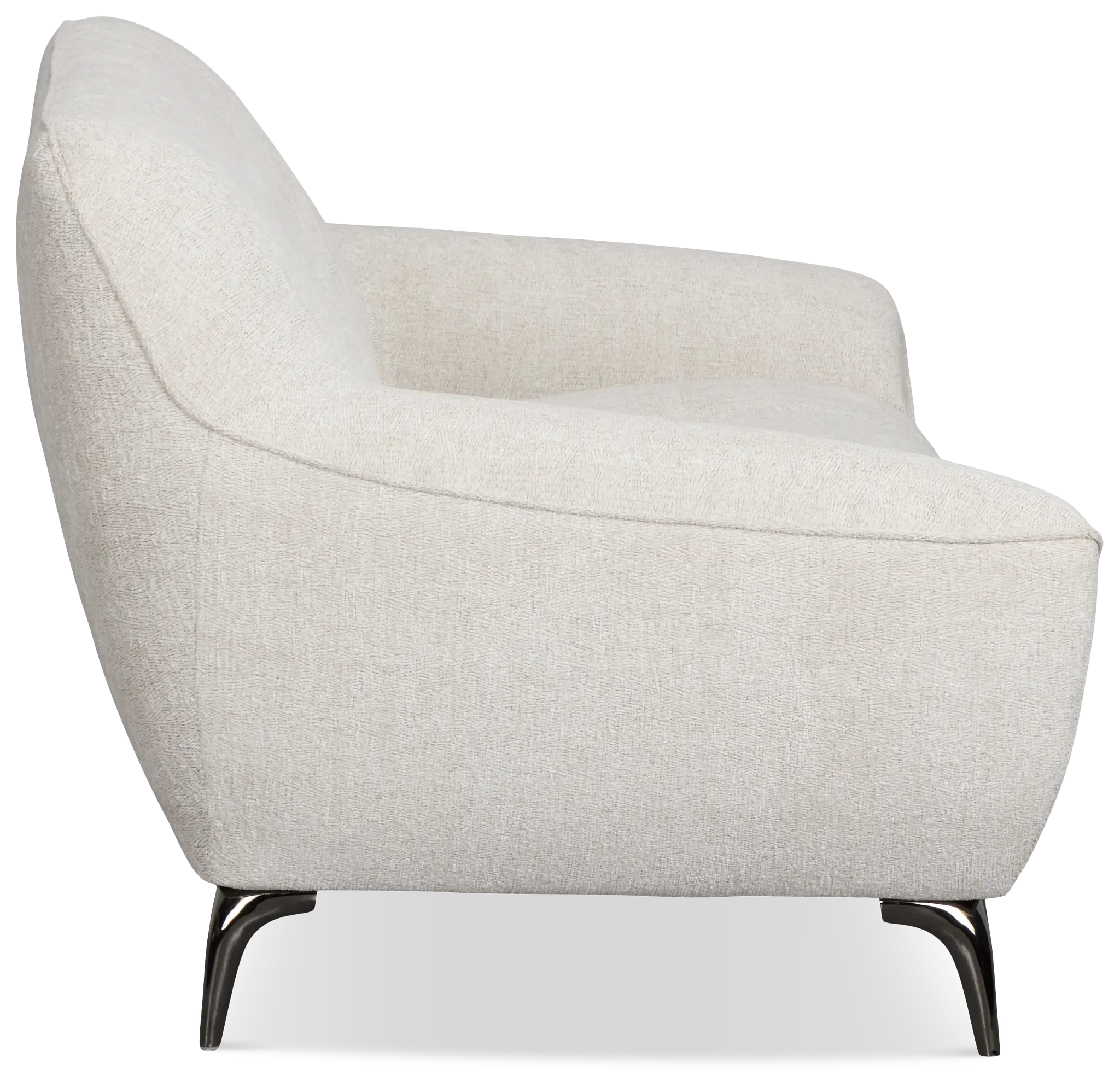 Zoey Light Beige Fabric Loveseat Zoey Light Beige Fabric Loveseat