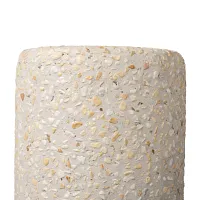 Rila Terrazzo Round End Table
