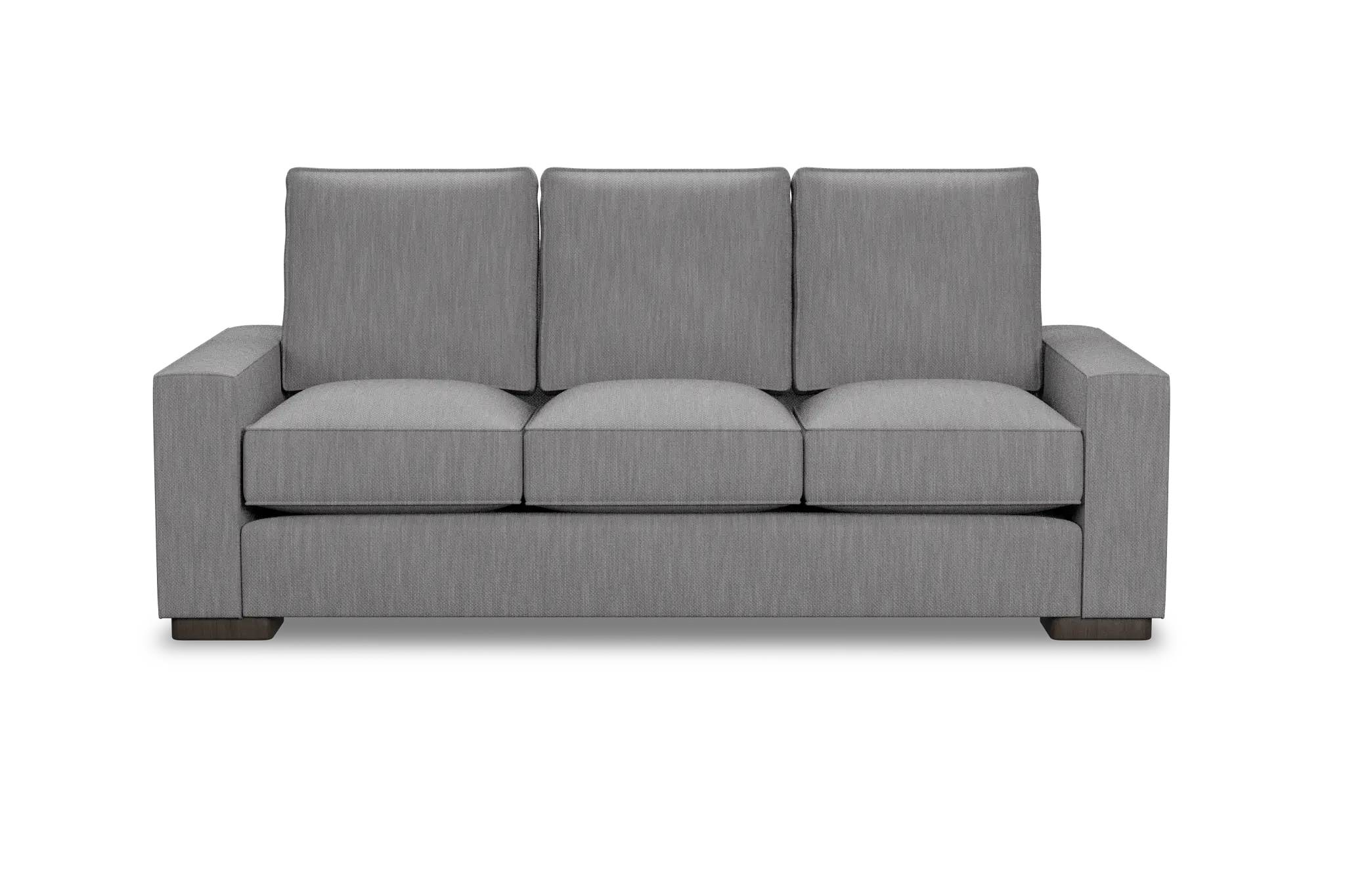 Edgewater Revenue Gray 84" Sofa W/ 3 Cushions Edgewater Revenue Gray 84" Sofa W/ 3 Cushions