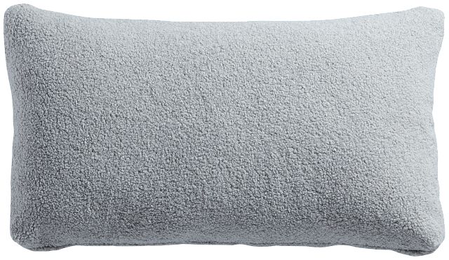 Henley Gray Lumbar Accent Pillow