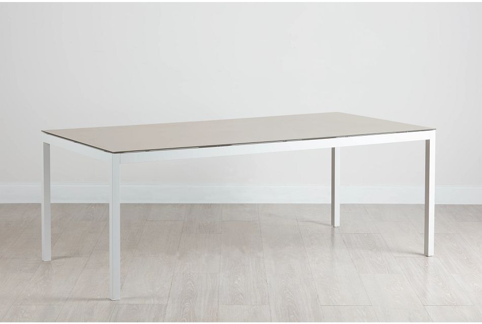Aventura Champagne 78 Rectangular Table Outdoor Dining Tables City Furniture
