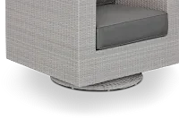 Biscayne Gray Swivel Chair