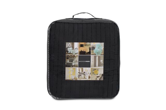 Keaton Black 3 Piece Comforter Set