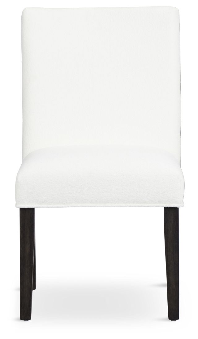 Jackson White Upholstered Side Chair