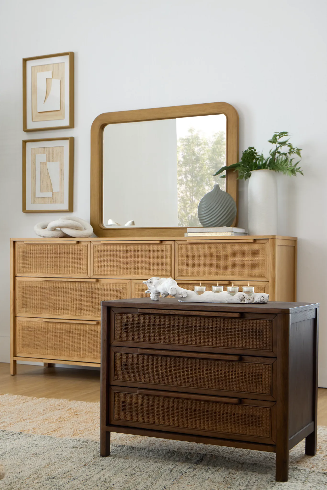 Pacific Mid Tone 3-drawer Nightstand