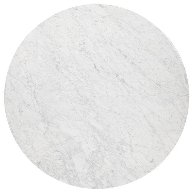 Amalfi Marble Round High Dining Table